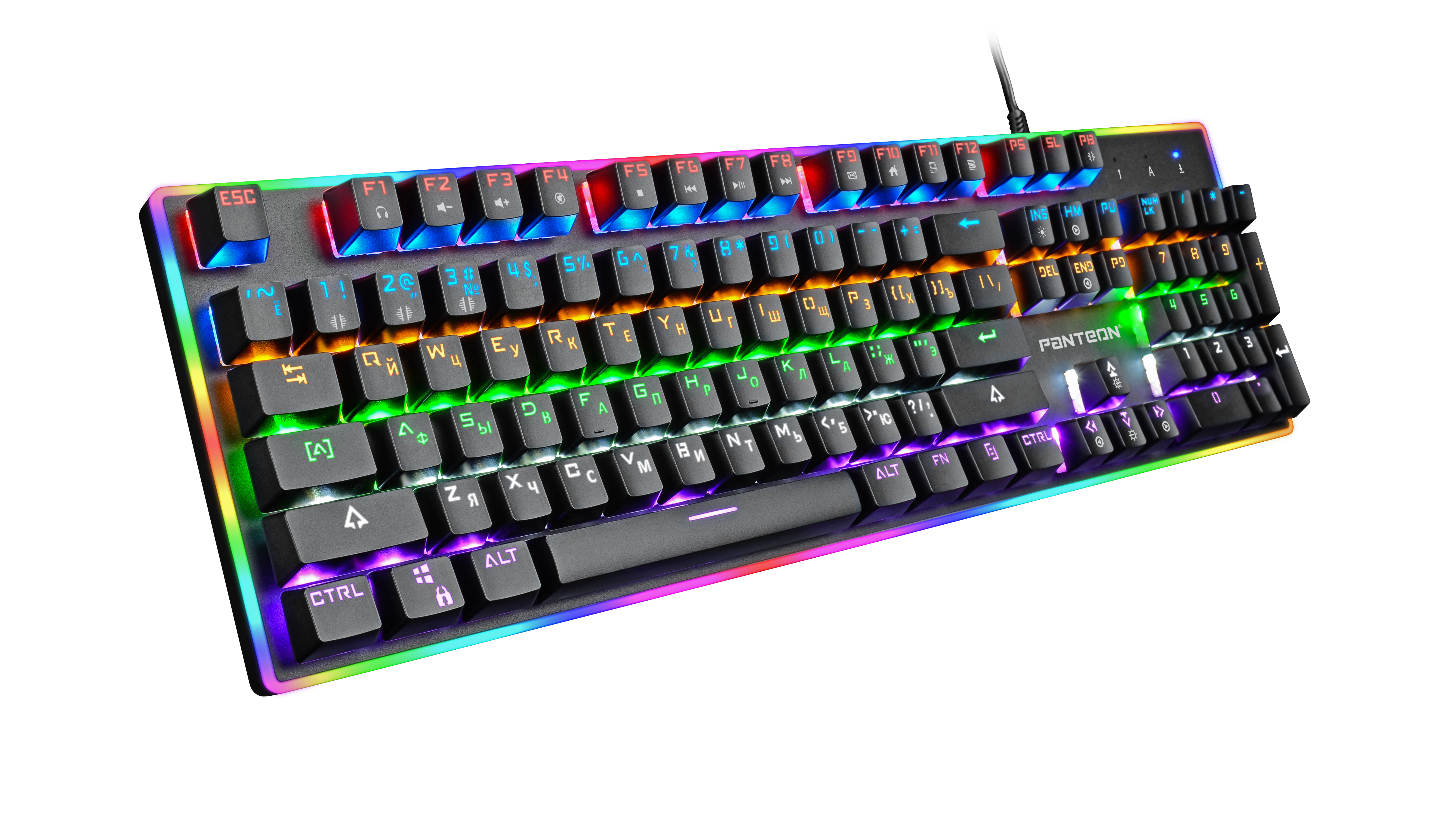 Игровая механическая клавиатура с LED-подсветкой PANTEON Т8