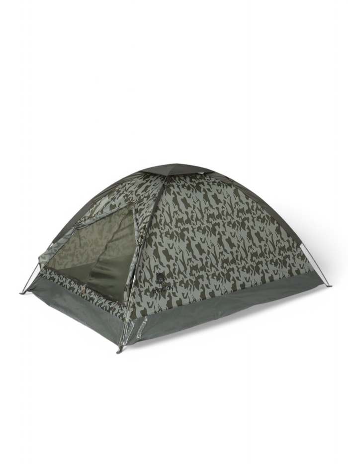 Палатка туристическая 2-местная maclay fisht sme 2, 205×150×105 см, трекинговая, однослойная, цвет МИКС
