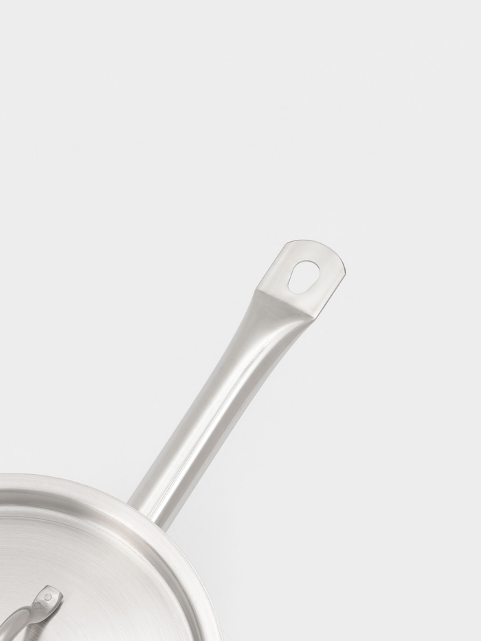 Ковш Hanna Knövell, 2.8 л, d=18, h=11 см, с крышкой, толщина стенки 0.8 мм, индукция, нержавеющая сталь