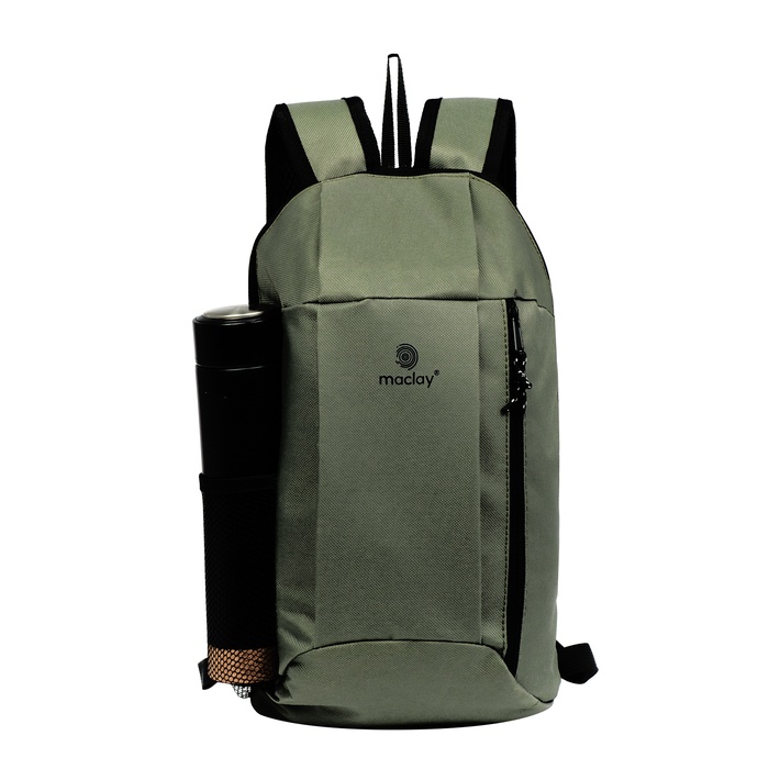 Рюкзак туристический maclay, 10 л, зелёный