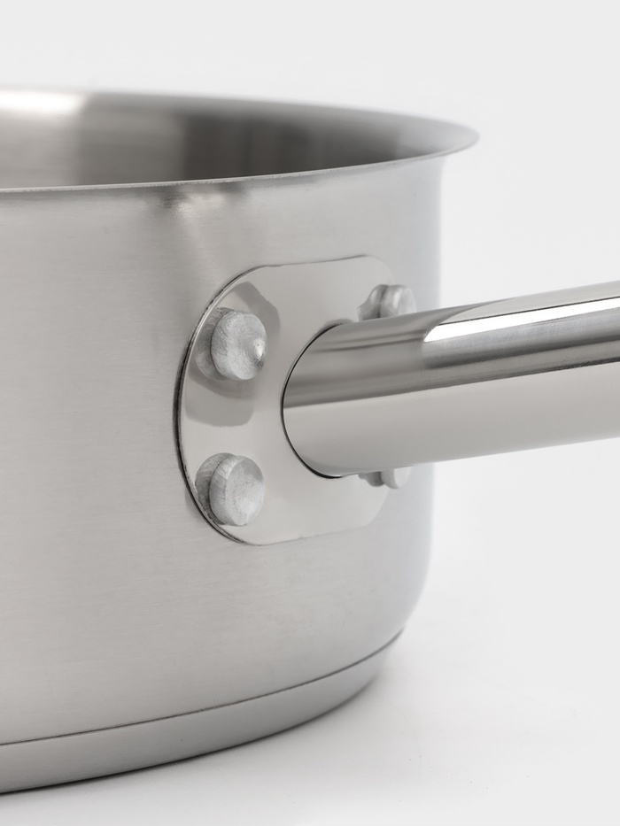 Сковорода-сотейник Hanna Knövell, 5.5 л, d=32 см, h=8.5 см, толщина стенки 0.6 мм, индукция, нержавеющая сталь