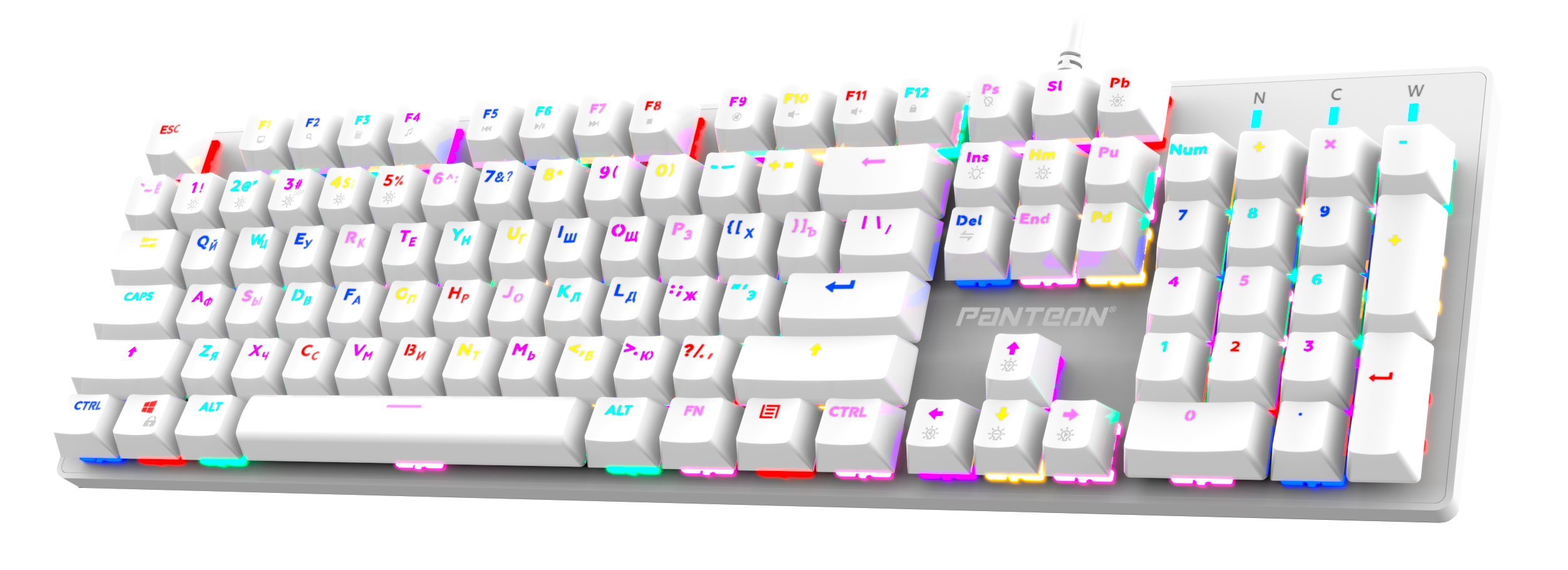 Механическая программируемая клавиатура с RGB-подсветкой PANTEON T16 PRO CS HS