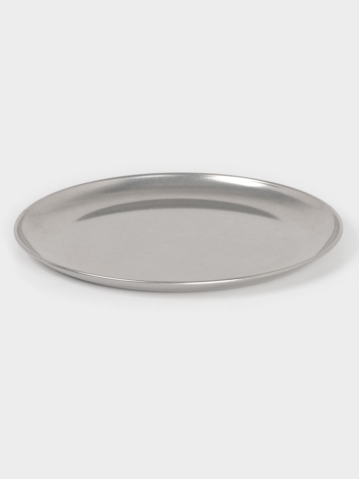 Тарелка Hanna Knövell Vanha, d=23 см, h=1.5 см, нержавеющая сталь, серебристая