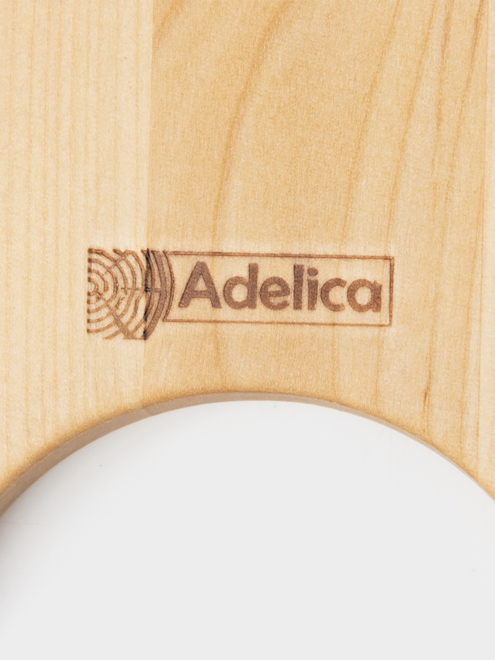 Столик - поднос для вина Adelica, менажница со складными ножками, на 2 персоны, d=32×1.8 см, дерево берёза