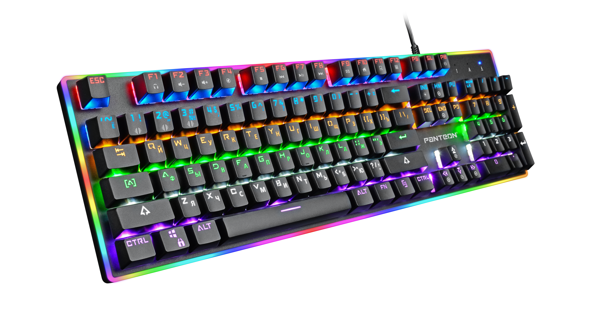 Игровая механическая клавиатура с LED-подсветкой PANTEON Т8
