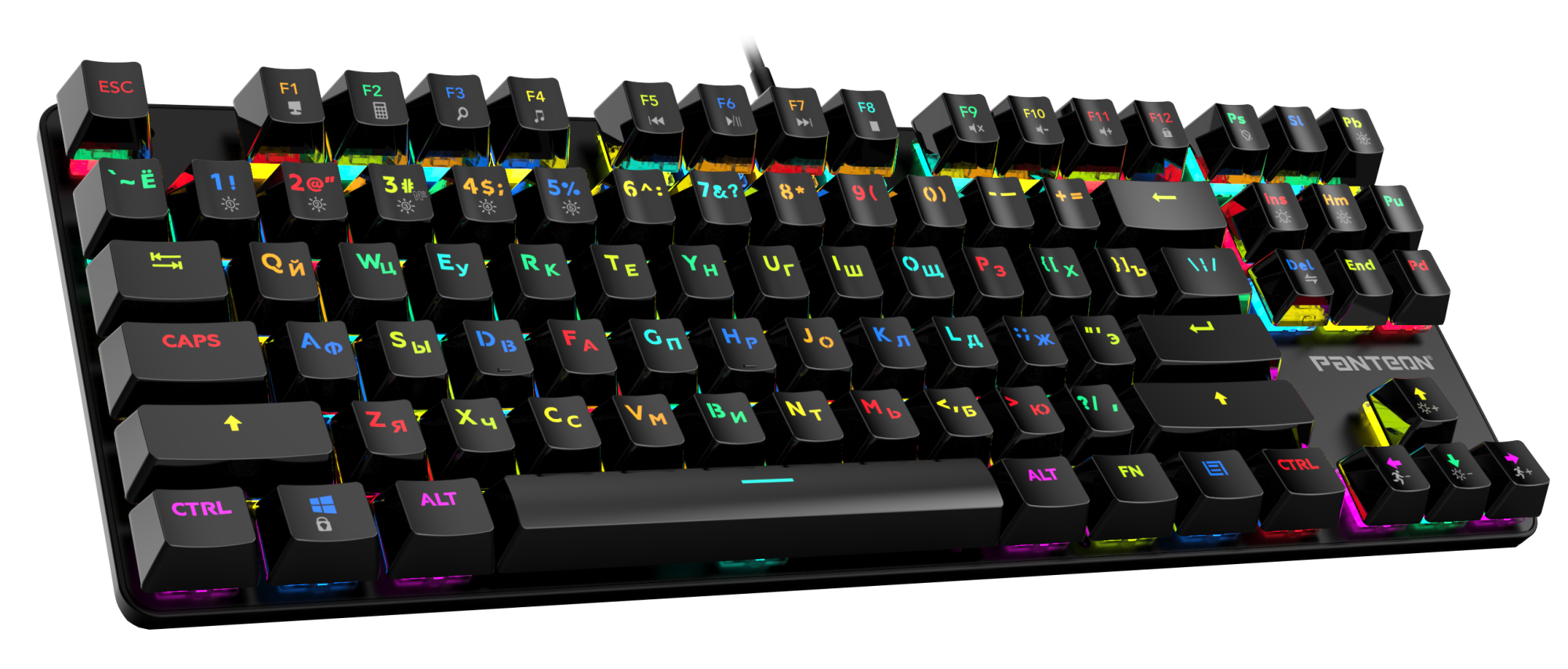 Механическая программируемая клавиатура с RGB-подсветкой PANTEON T16 PRO RS HS