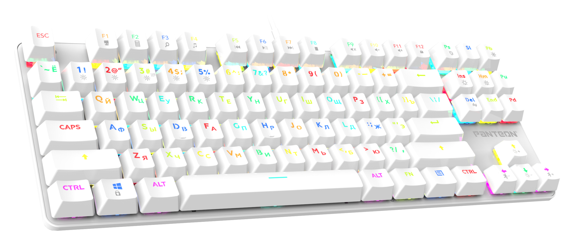 Механическая программируемая клавиатура с RGB-подсветкой PANTEON T15 PRO CS HS