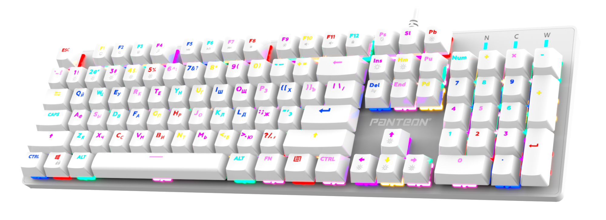 Механическая программируемая клавиатура с RGB-подсветкой PANTEON T16 PRO CS HS
